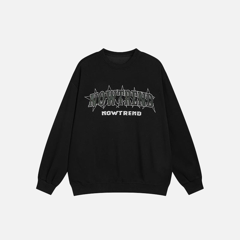 New Trend Print Sweatshirt