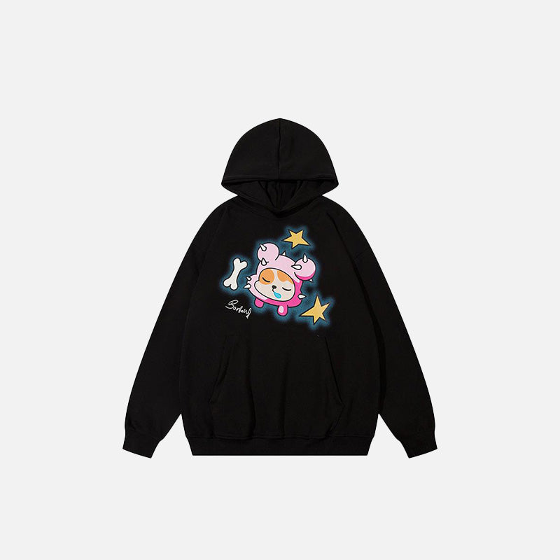 Cute Puppy Oversized Hoodie