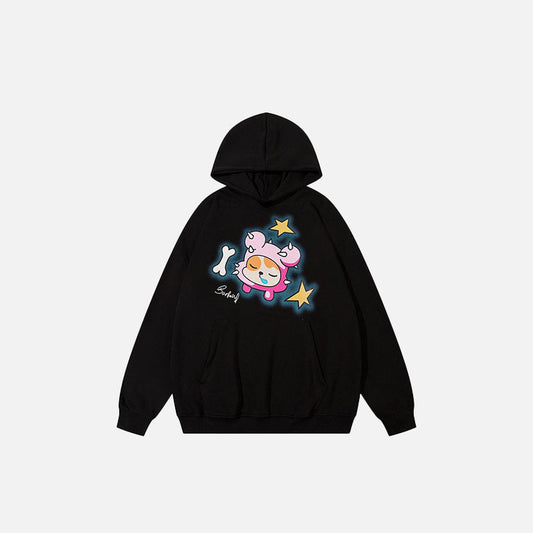 Cute Puppy Oversized Hoodie