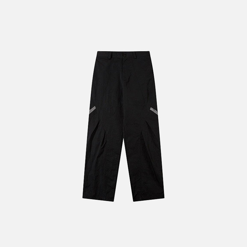 High-waist Black Pants
