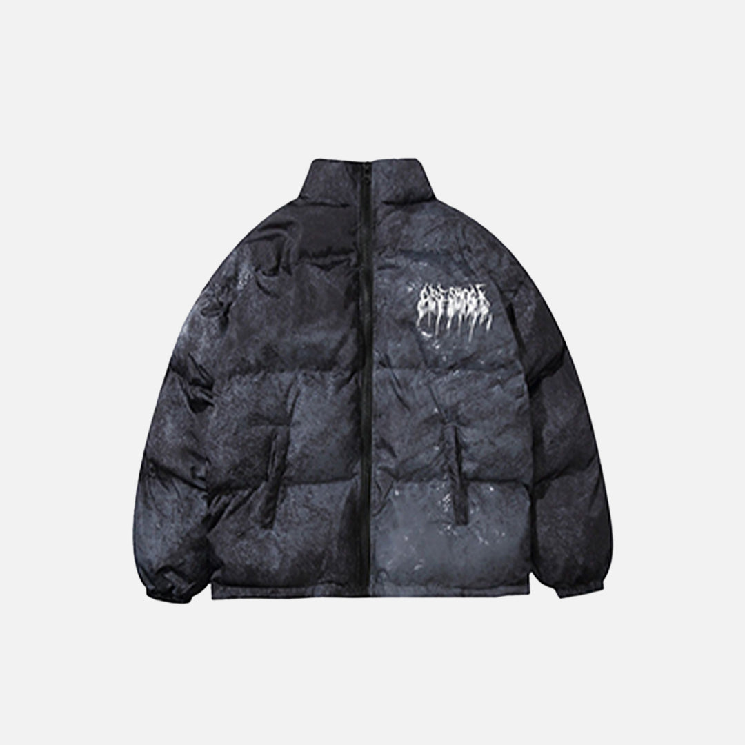 Tie Dye Puffer Jacket