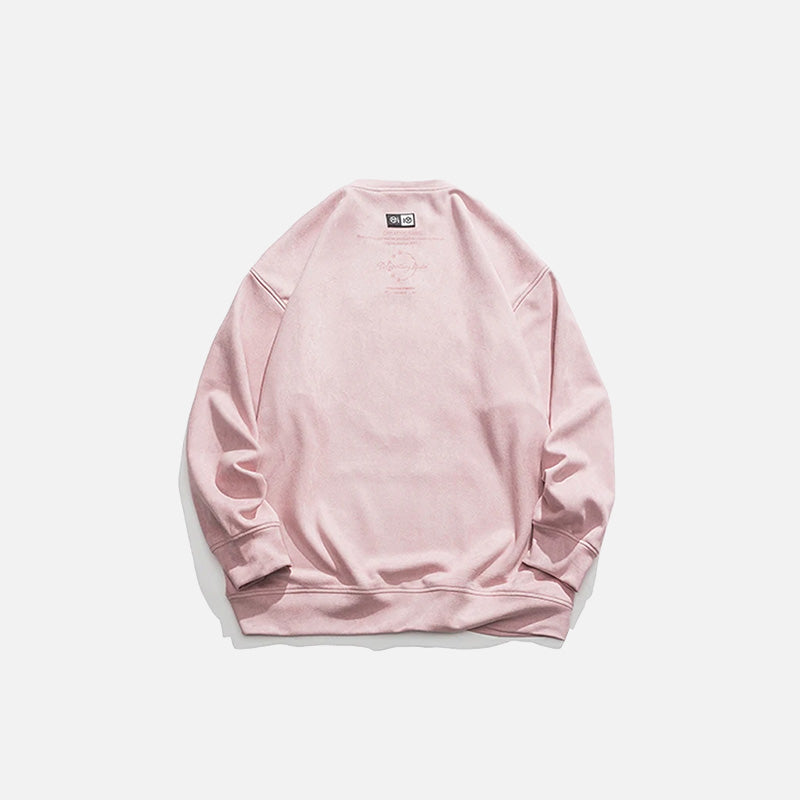 Star Ring Embroidered Sweatshirt