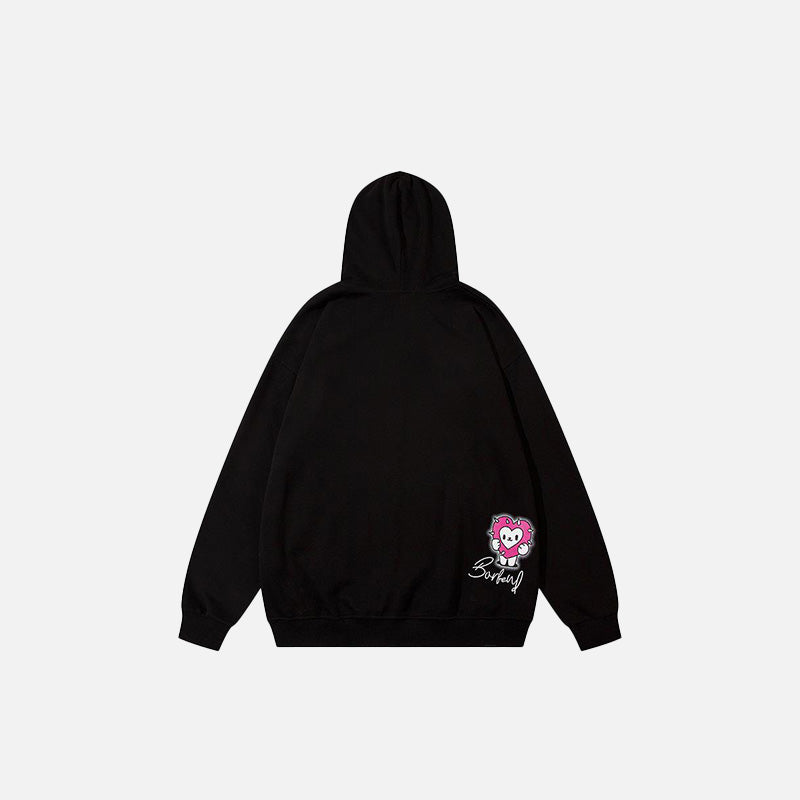 Cute Puppy Oversized Hoodie