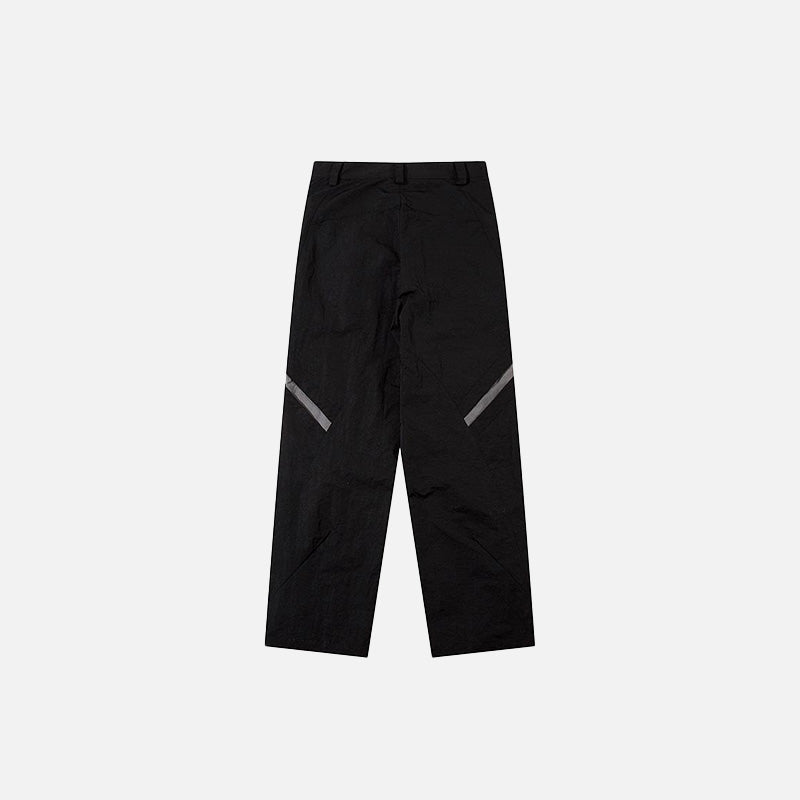 High-waist Black Pants