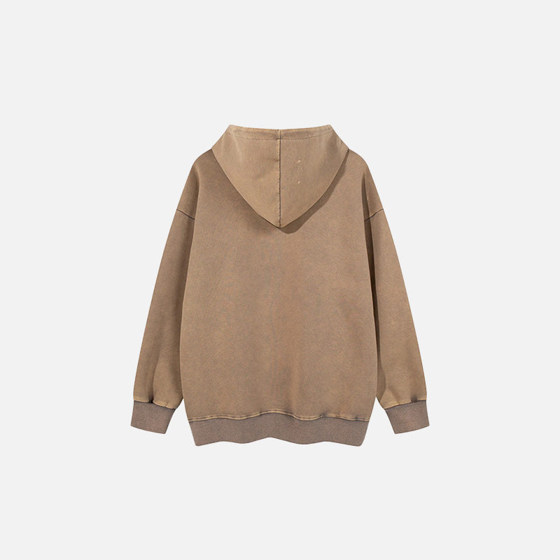 Loose Streamline Hoodie