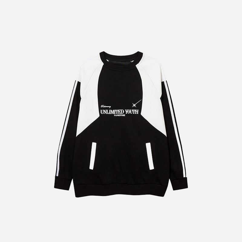 Unlimited Youth Color Block Sweatshirt
