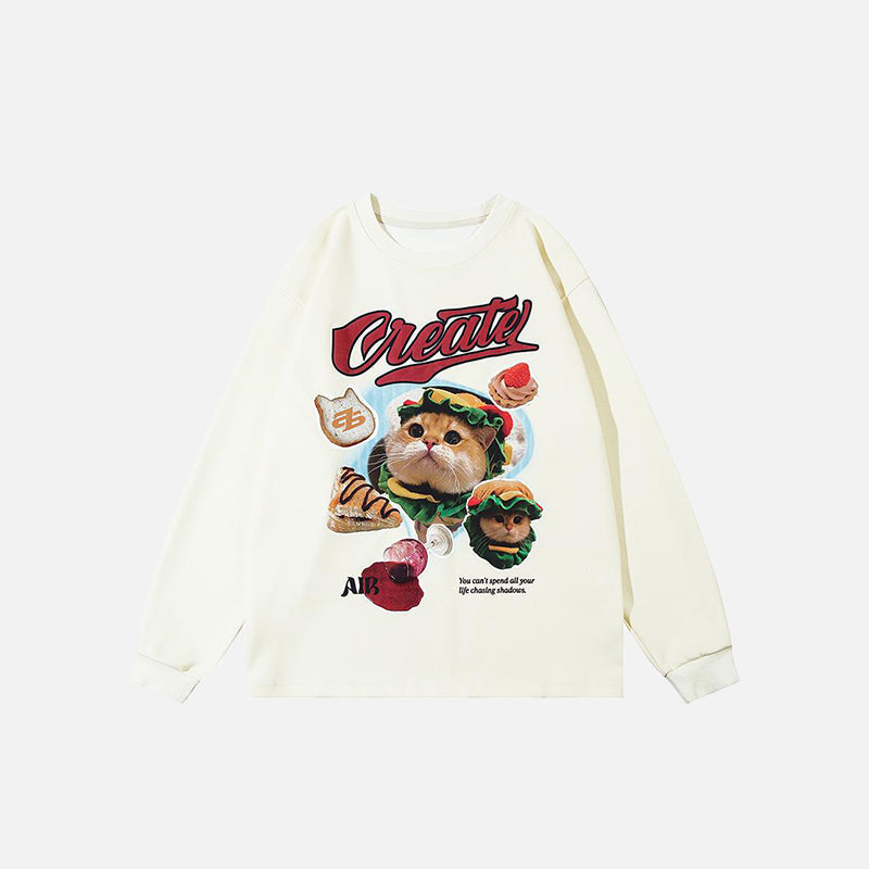 Cute Cat Sweatshirt