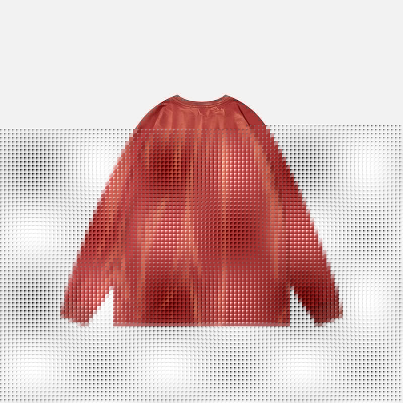 Zebra Pattern Chain Sweatshirt