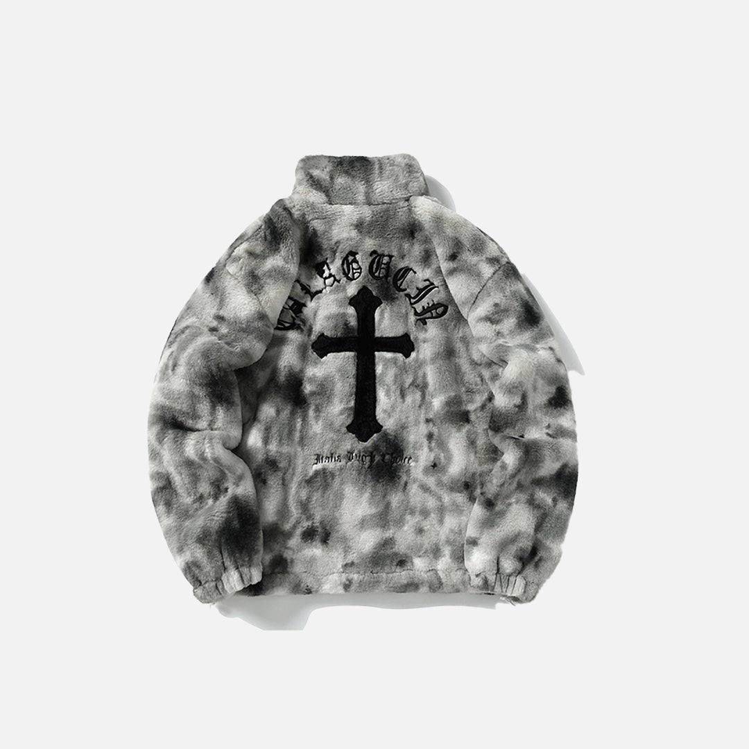 Fur Letters Jacket