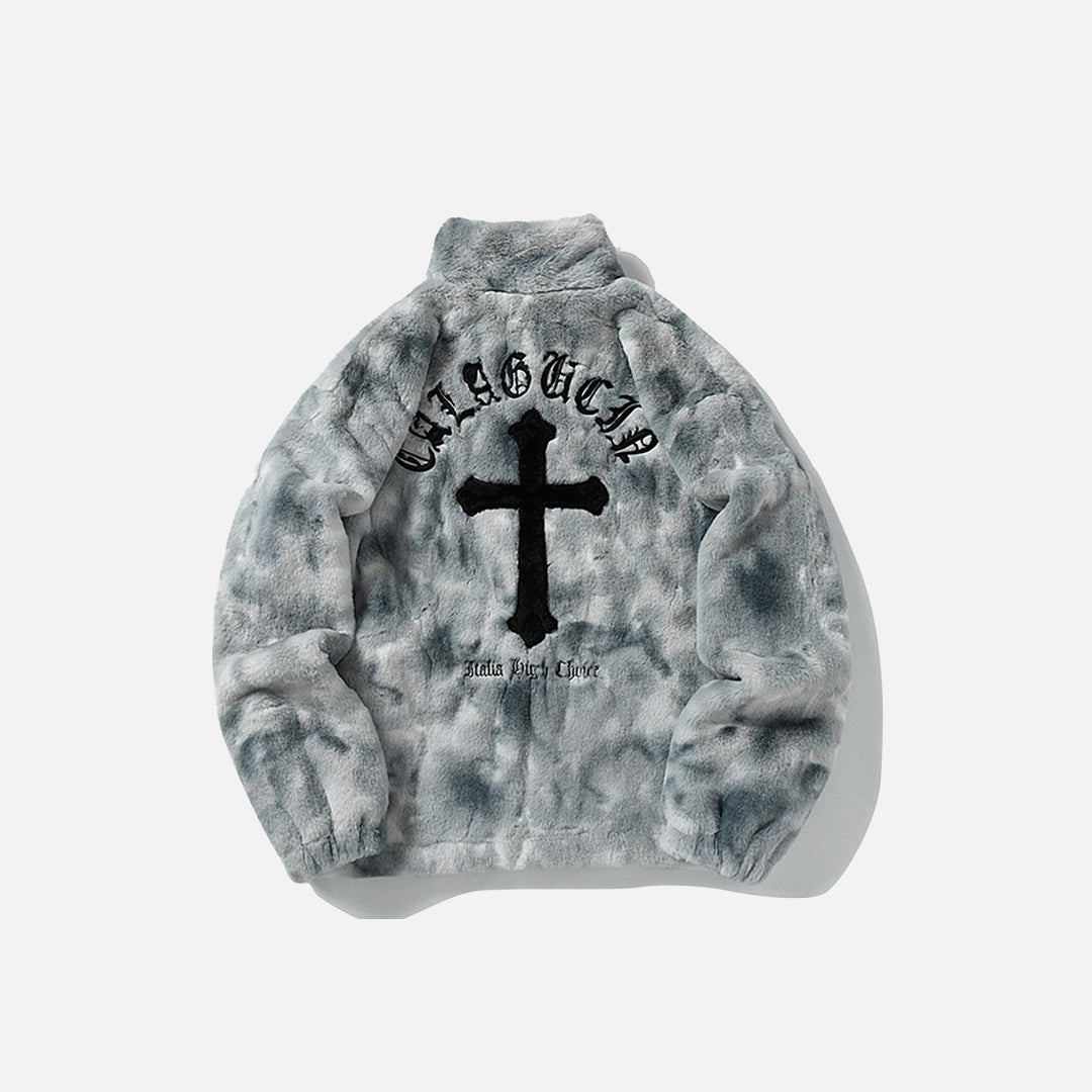 Fur Letters Jacket
