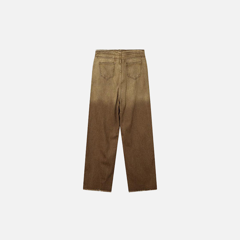 Raw Edge Retro Jeans
