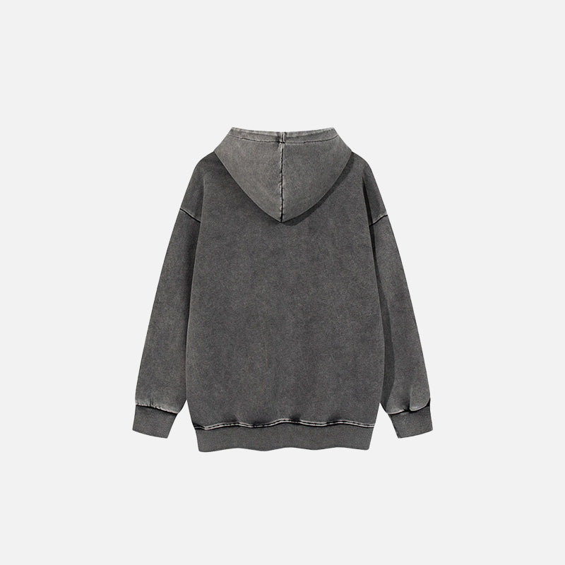 Loose Streamline Hoodie