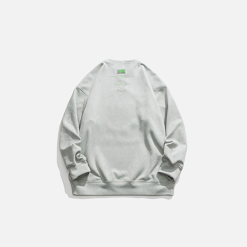 Star Ring Embroidered Sweatshirt