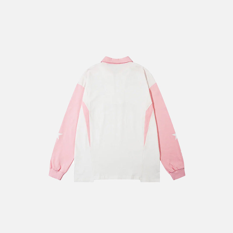 Star Track Zip-Up Sweatshirt