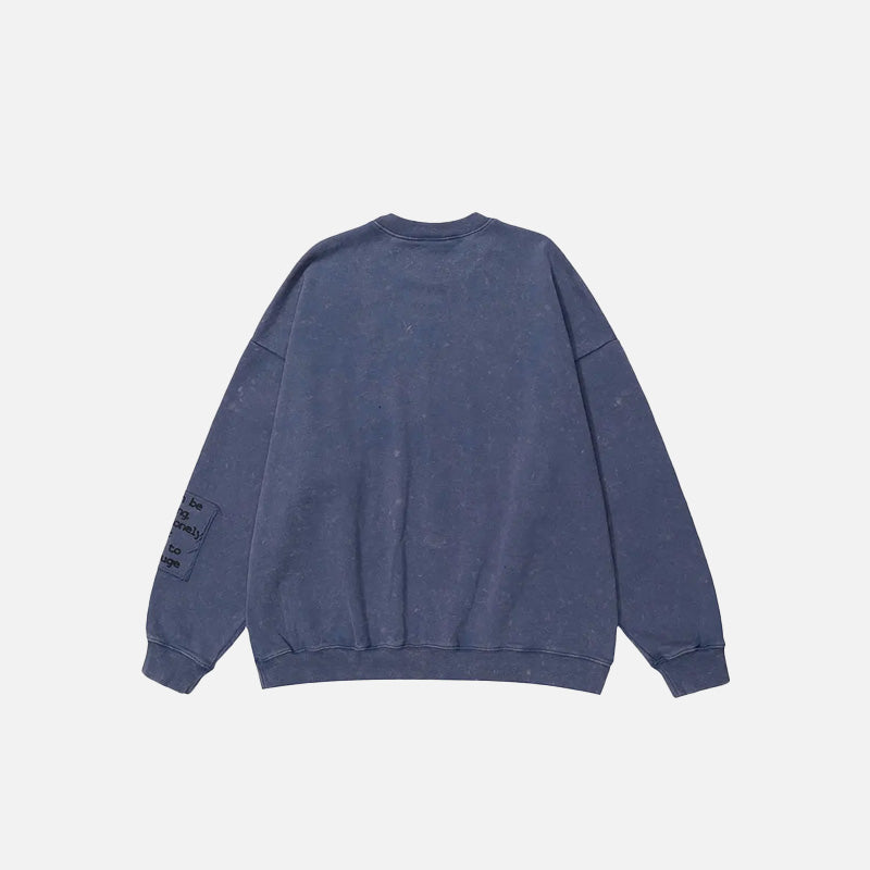 Urban Patchwork Sweatshirt