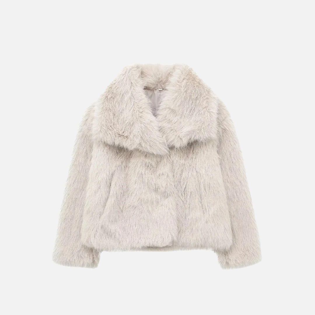 Furry Long-sleeved Jacket