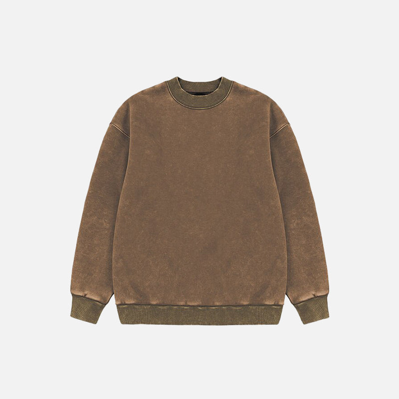 High Street Retro Washed Sweatshirts