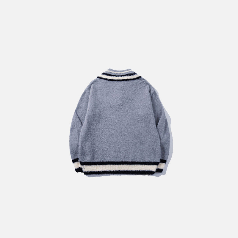 Preppy Tie Sweater