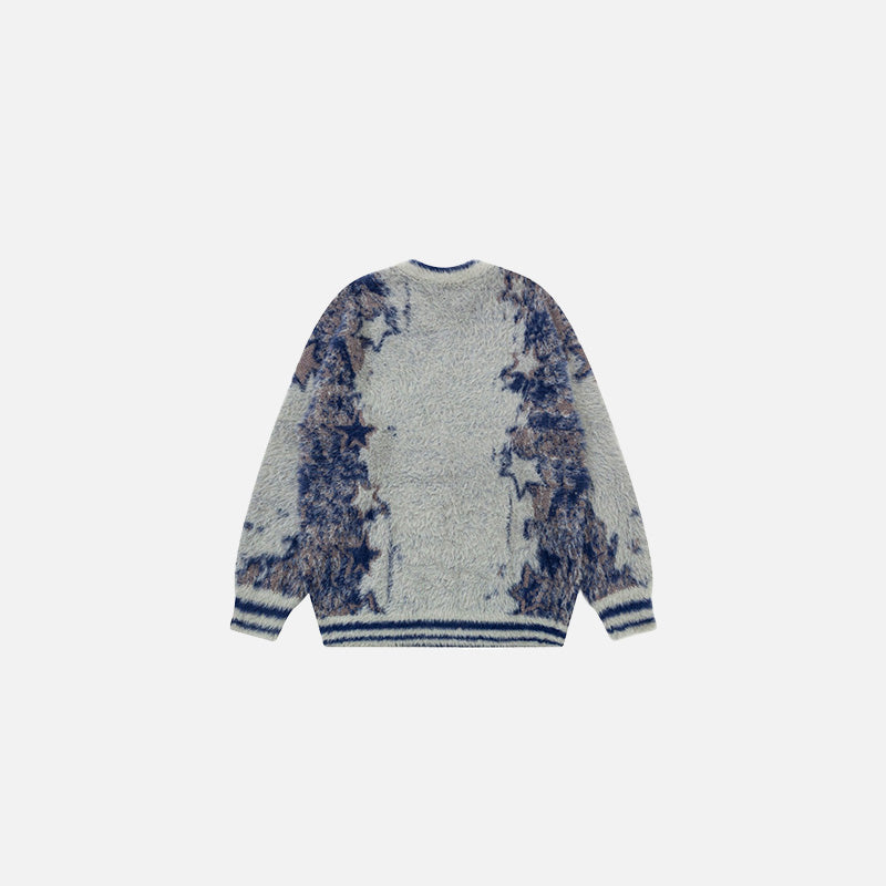 Retro Alpine Knit Sweater