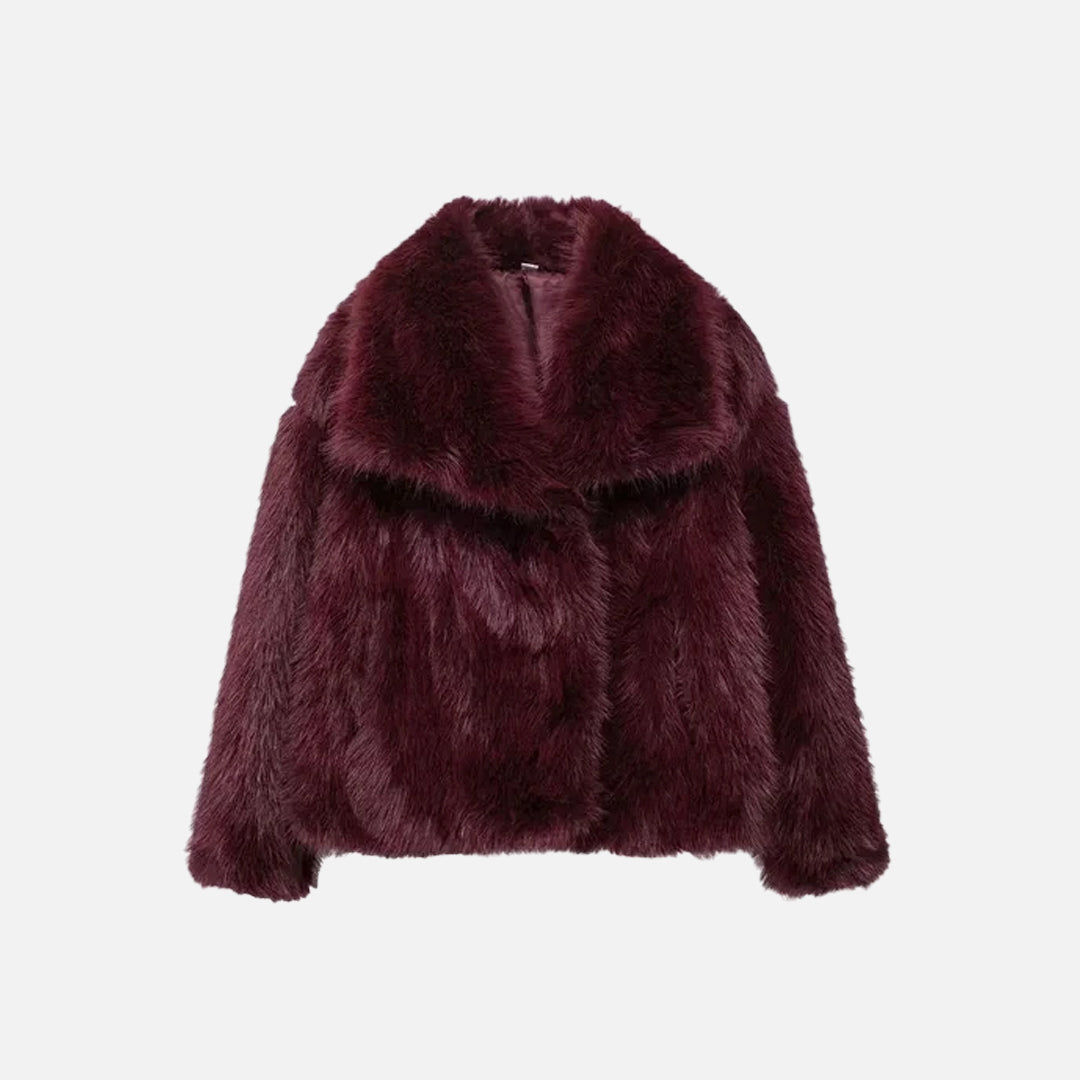 Furry Long-sleeved Jacket