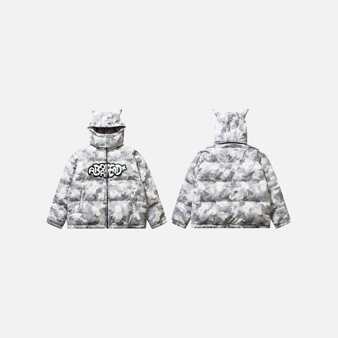 Removable Hood Devil Jacket