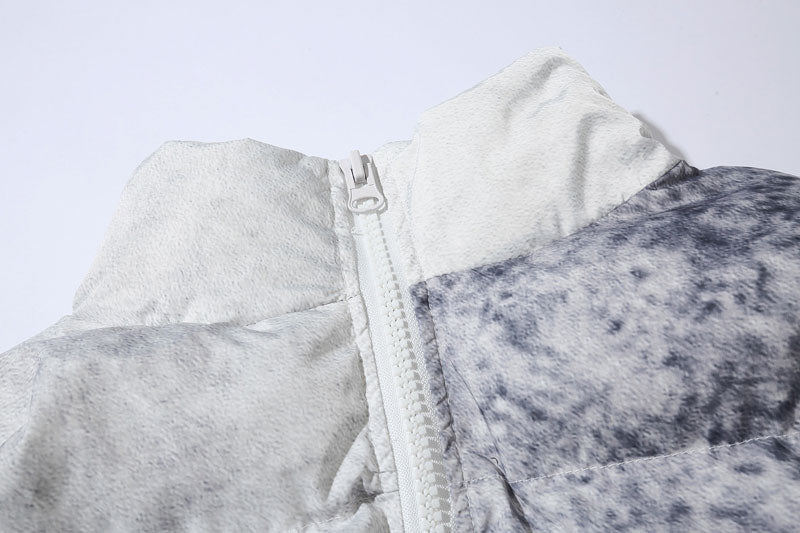 Tie Dye Puffer Jacket