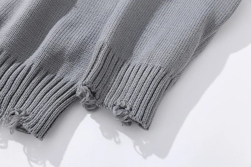 Rugged Edge Knit Sweater