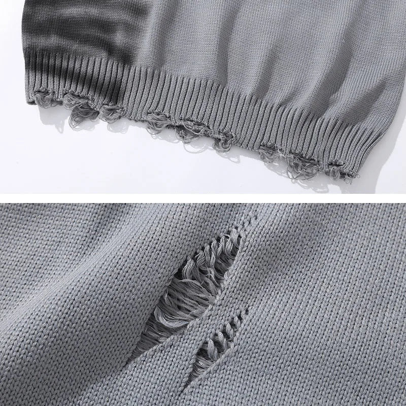 Rugged Edge Knit Sweater