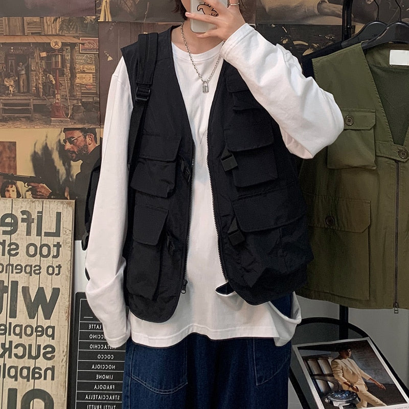 All-Over Pockets Vest