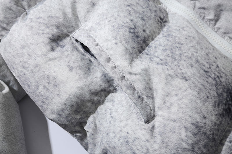 Tie Dye Puffer Jacket