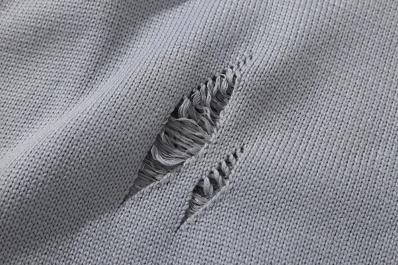 Rugged Edge Knit Sweater