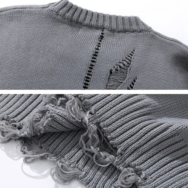 Rugged Edge Knit Sweater