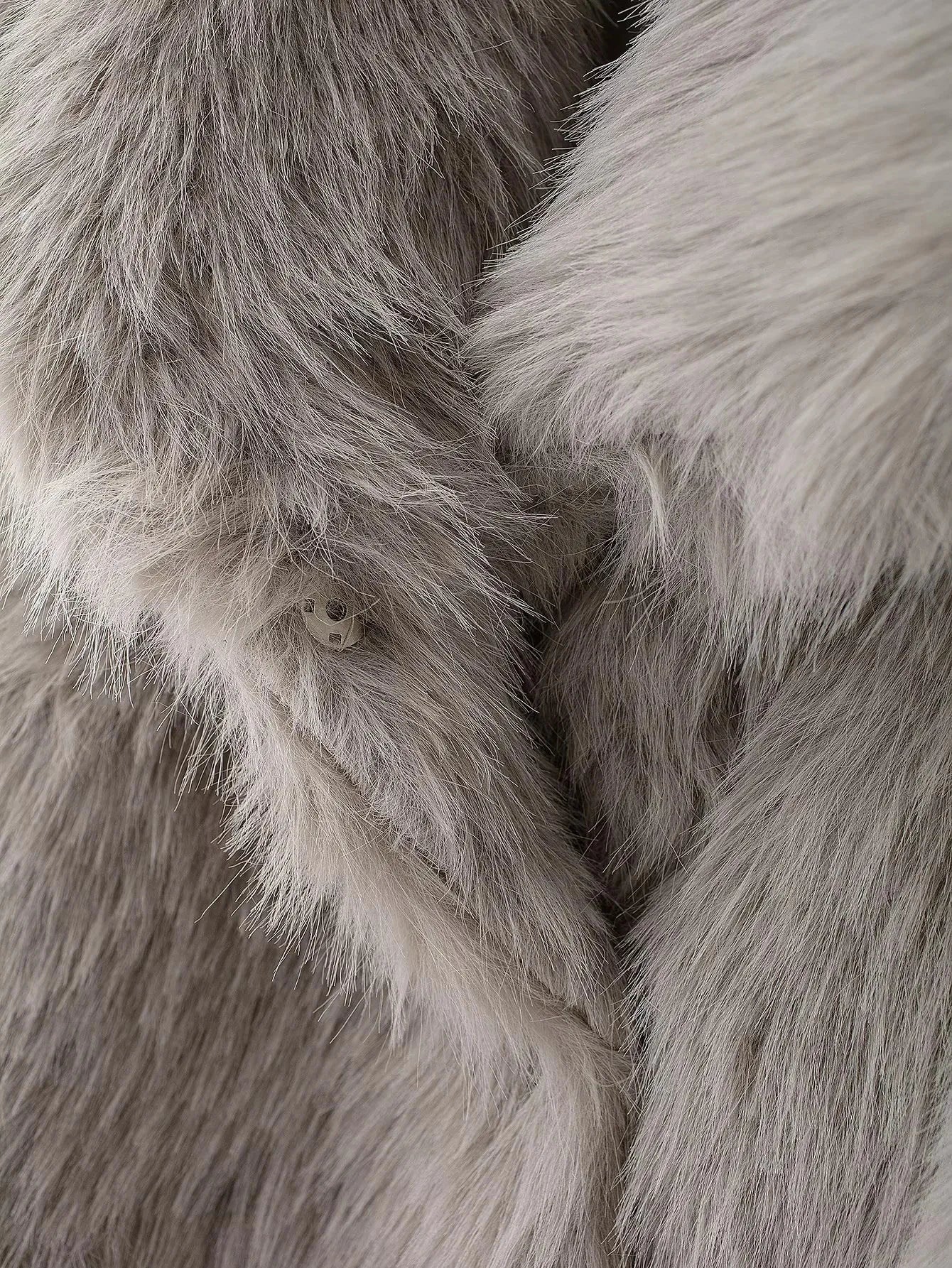 Furry Long-sleeved Jacket