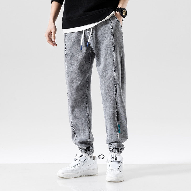Denim Joggers Baggy Jeans