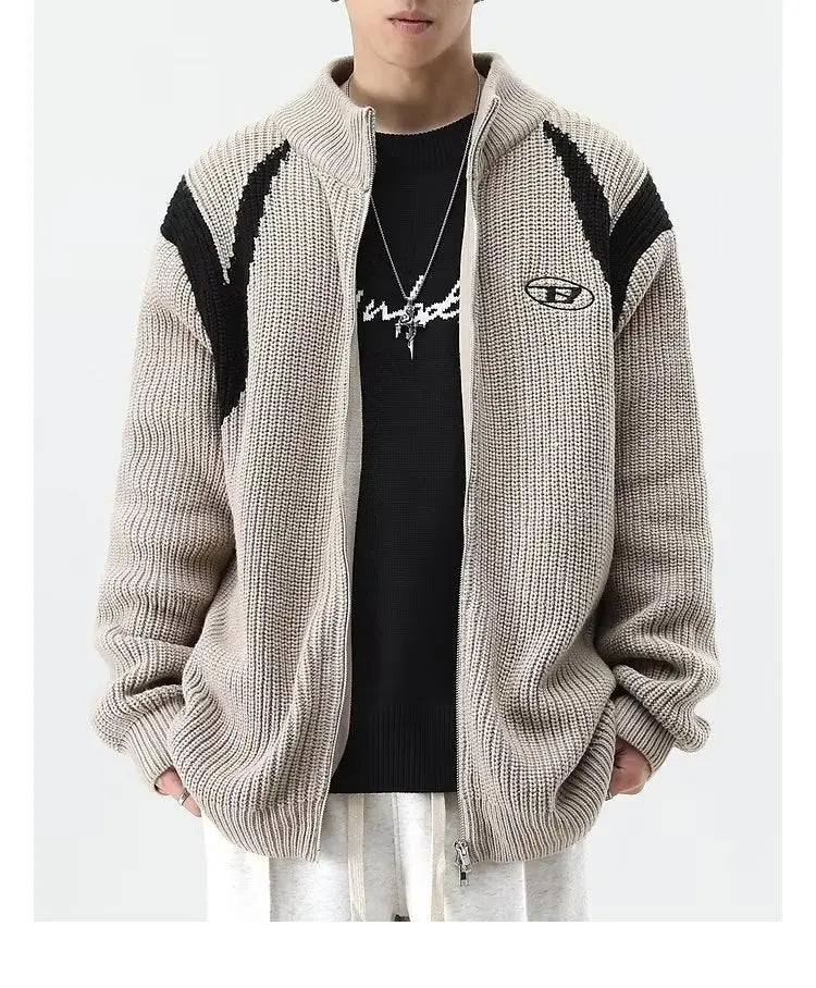 Retro Loose Knitted Jacket