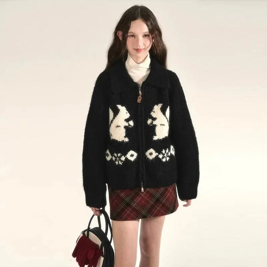 Squirrel Whisperer Knit Sweater
