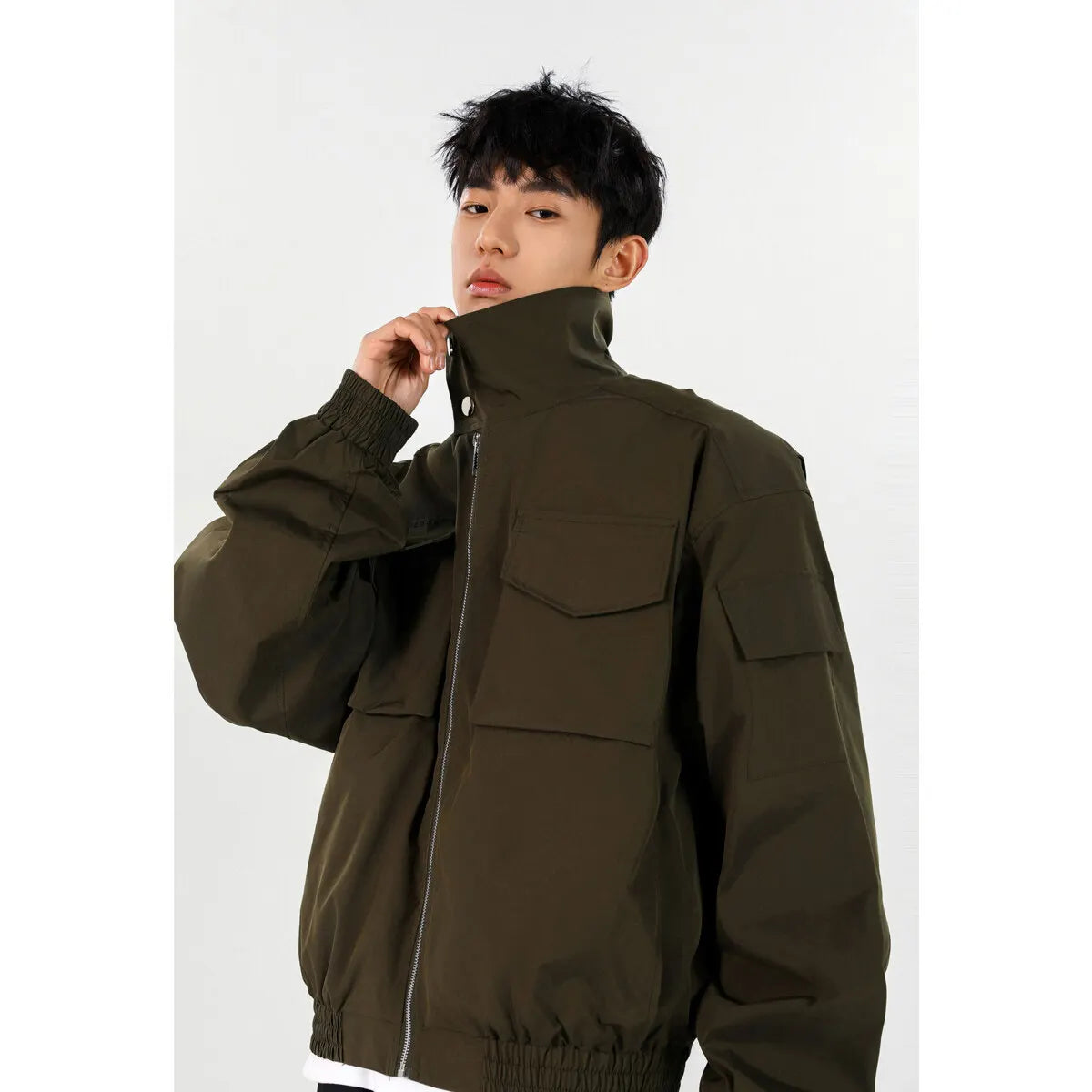 Men's Vintage Versatile Casual Zip-Up Jacket
