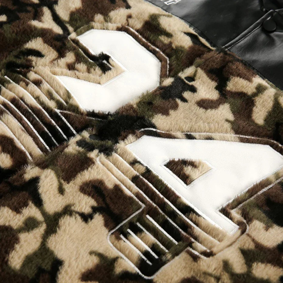 Sport Varsity Camouflage Jacket