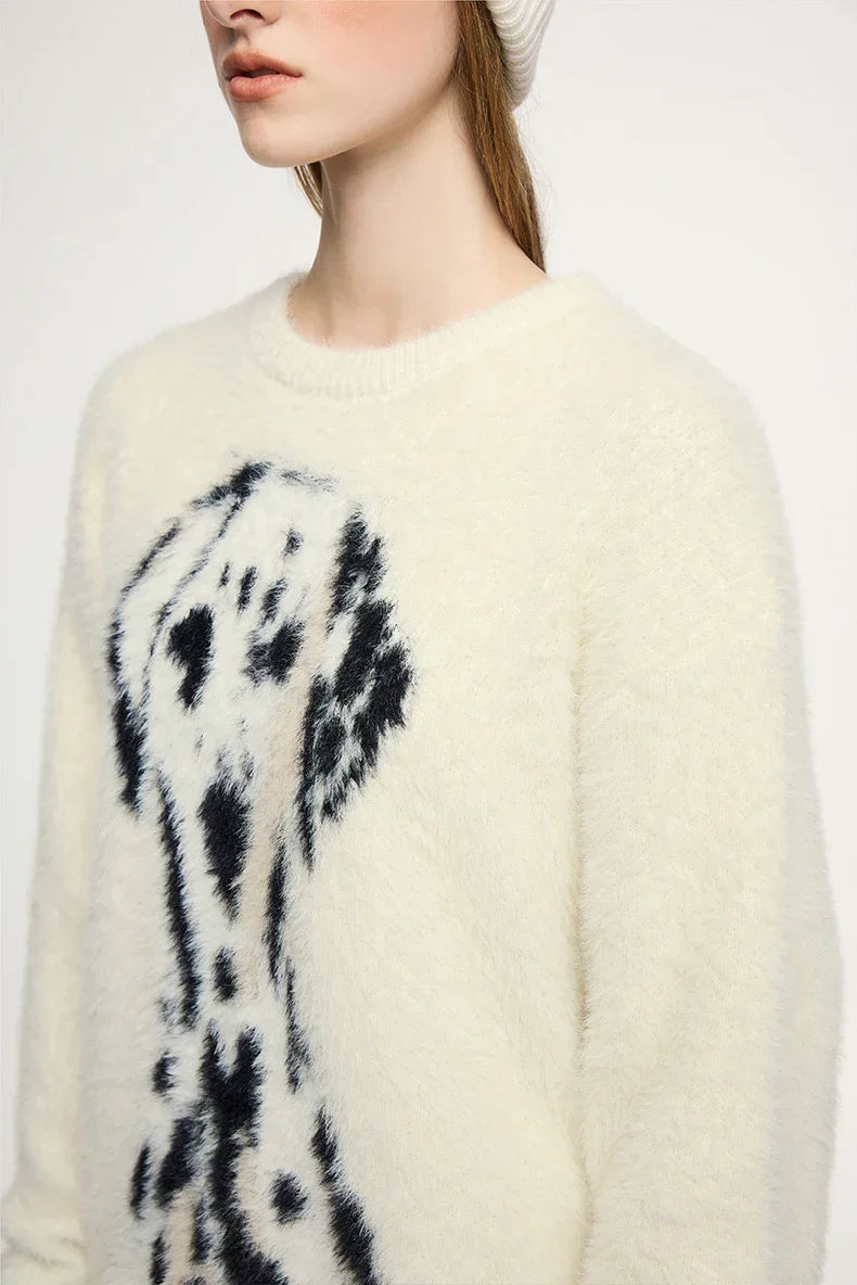 Dalmation Graphic Sweater