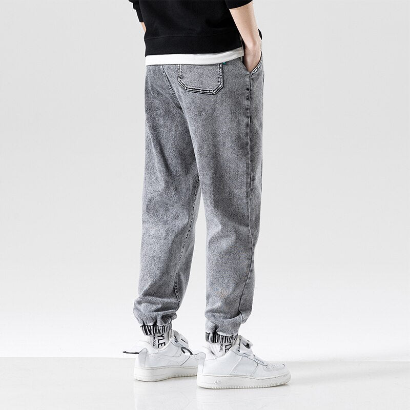 Denim Joggers Baggy Jeans