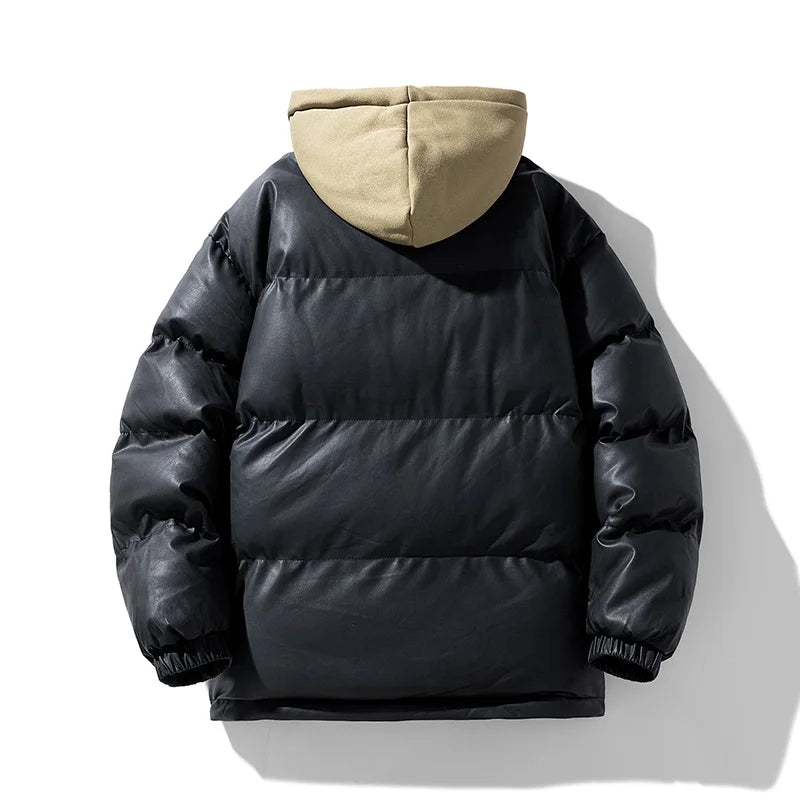 Trendy Thick Cotton Padded Hooded Jacket