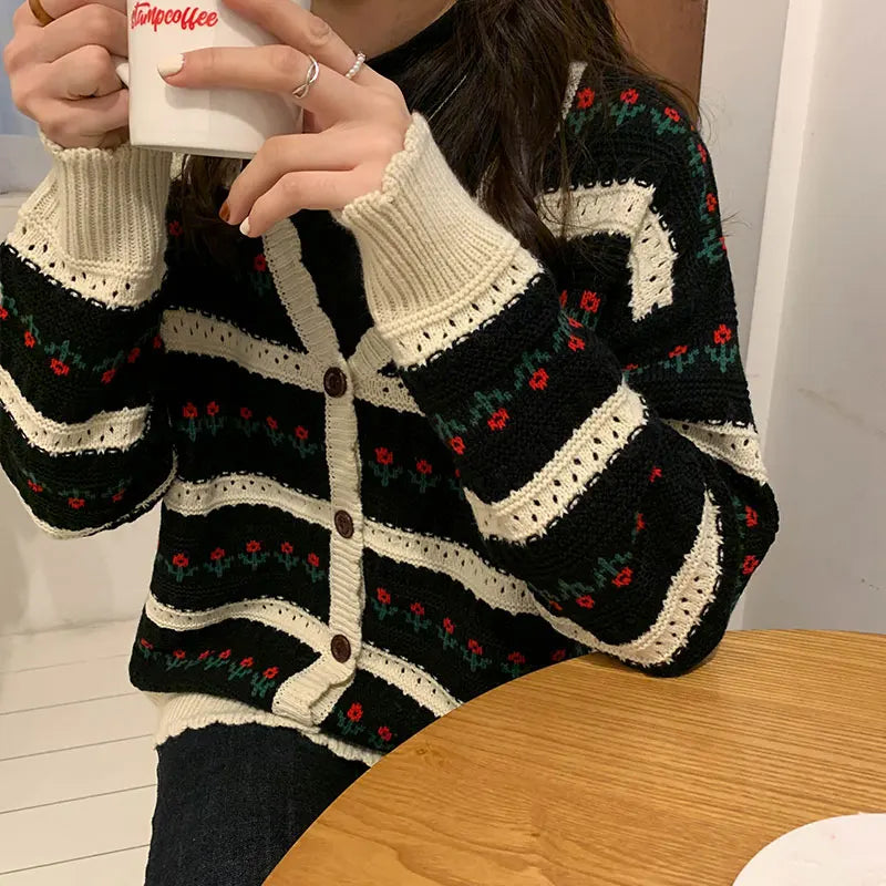 Floral In The Garden Cardigan