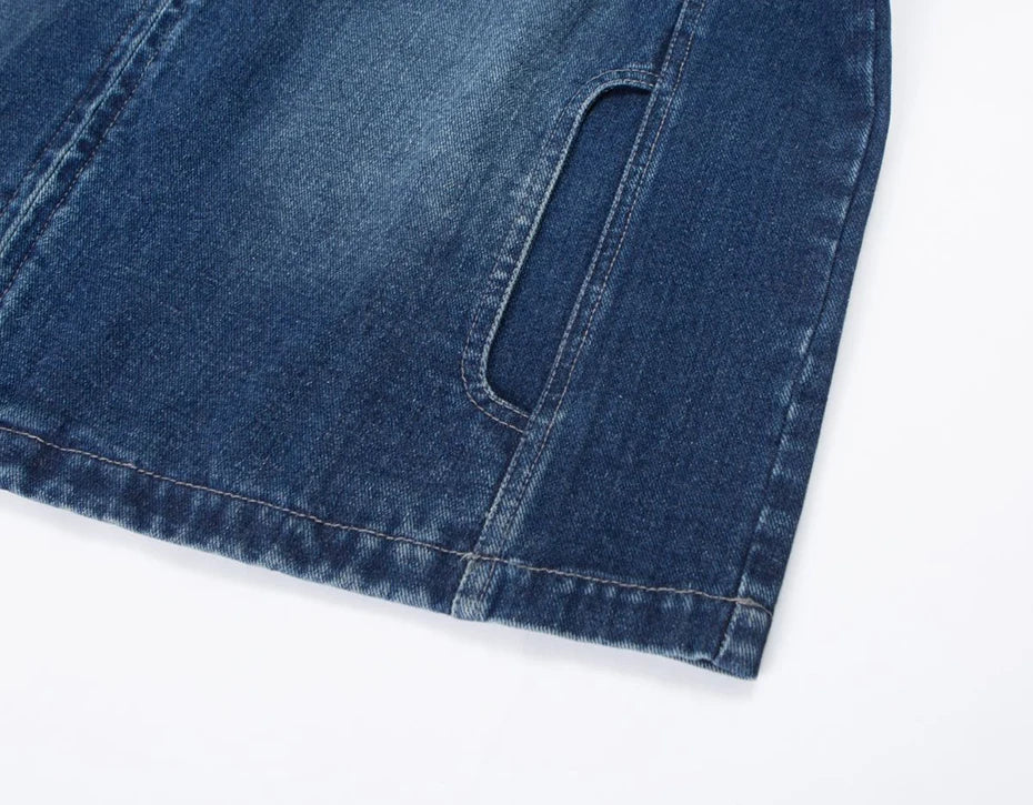 Denim Racer Jacket