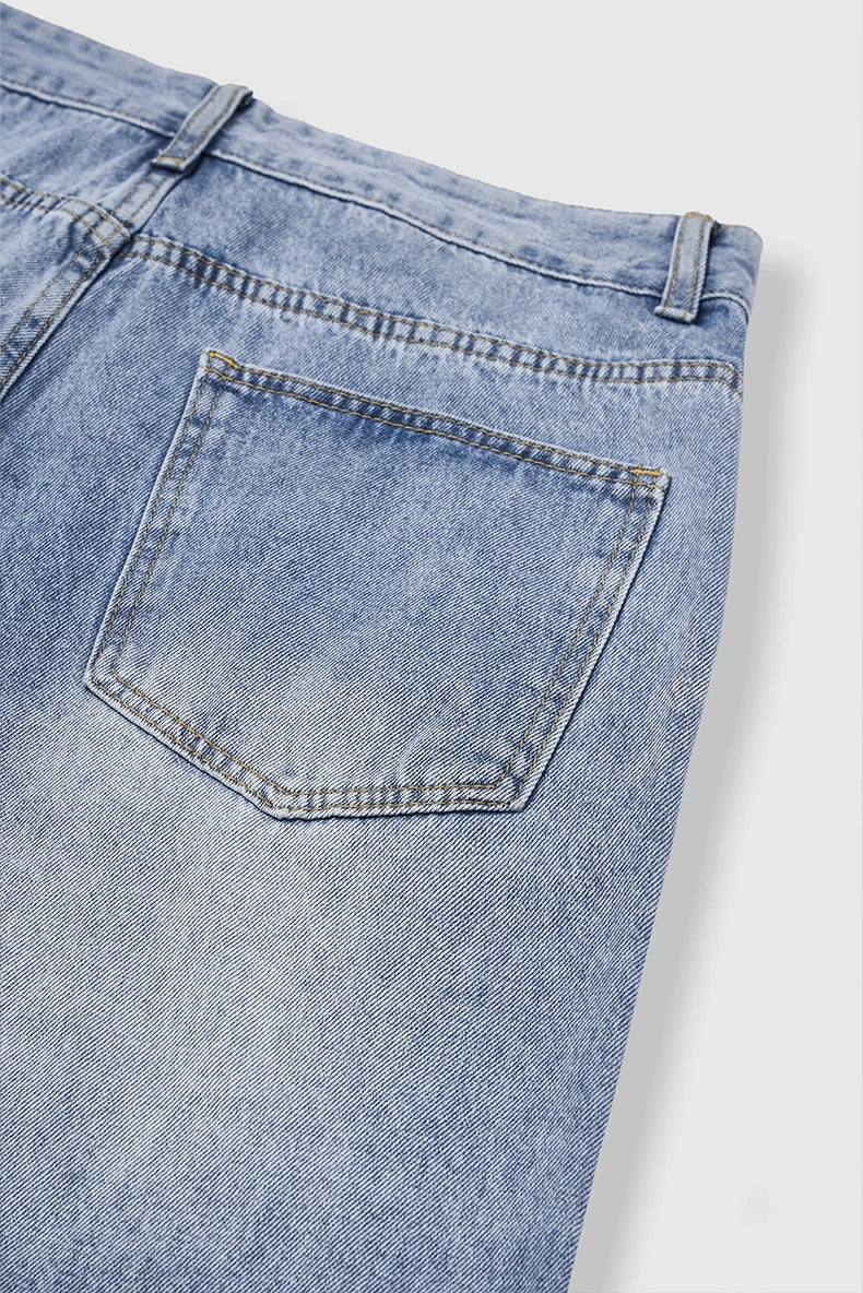 Baggy Fit Wide-Leg Jeans