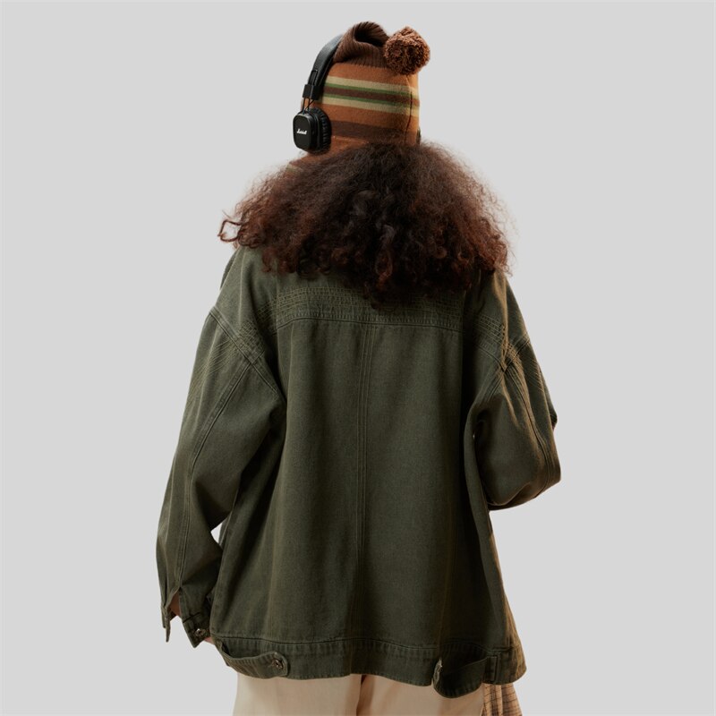 Y2k Vintage Oversized Denim Jacket