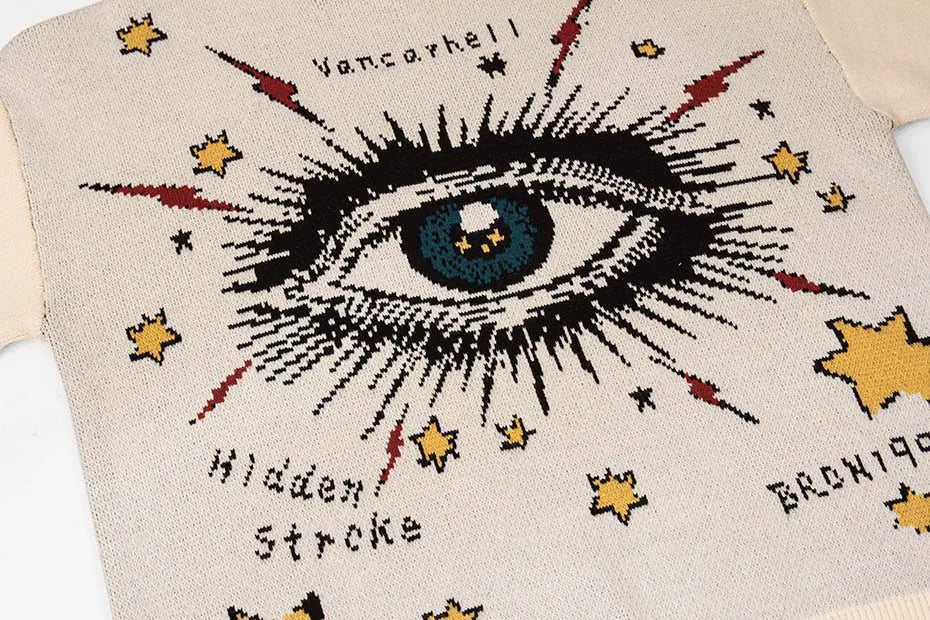 Cosmic Eye Illumination Sweater