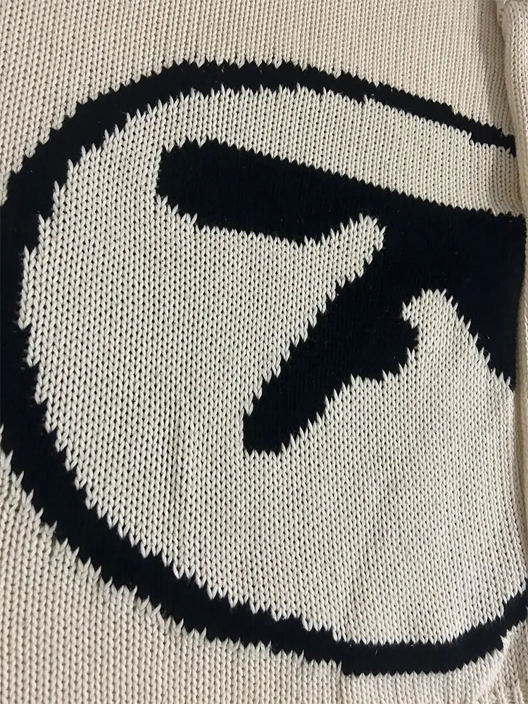 Y2k Graphic Vintage Oversized Sweater