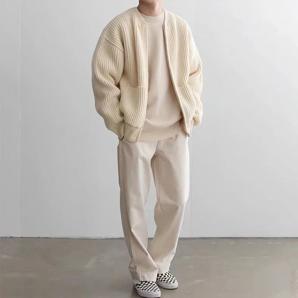 Vanguard Stylish Knitted Japanese Style Sweater