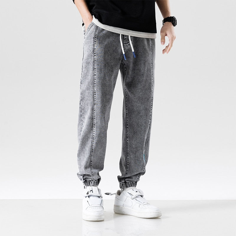 Denim Joggers Baggy Jeans