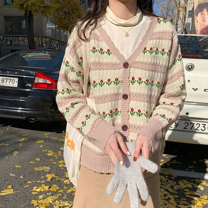 Floral In The Garden Cardigan